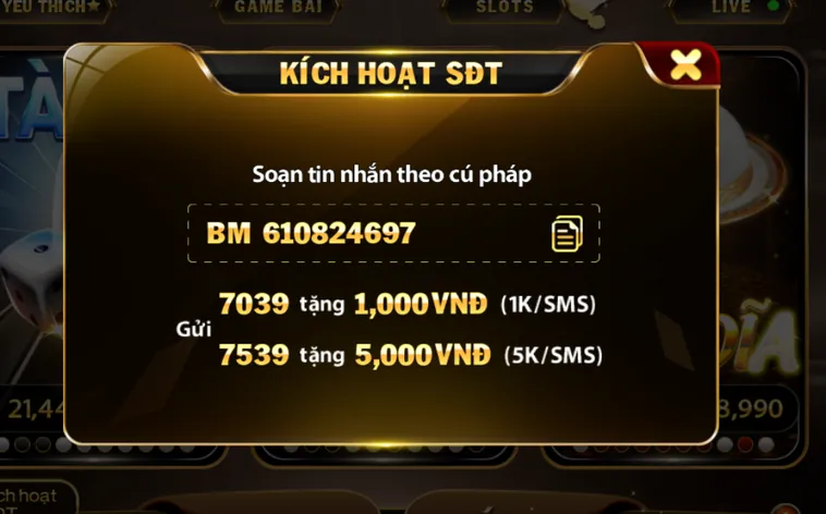 Kích hoạt bảo mật đa tầng - an toàn bảo vệ người chơi.