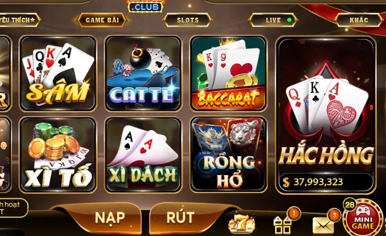 Khám phá ngay Game Bài HitClub với kho trò chơi đa dạng, luật chơi công bằng và tỷ lệ trả thưởng siêu cao, giúp người chơi thỏa sức tranh tài săn tiền thưởng khủng.