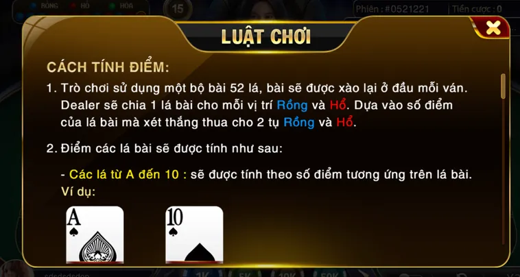 Rồng Hổ Hitclub Trải Nghiệm Cá Cược Tốc Độ Với Tỷ Lệ Ăn Thưởng Cực Cao